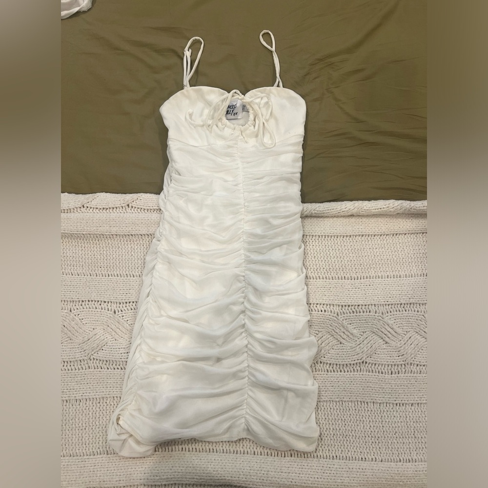 white princess polly dress size 4